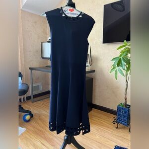 Ted Baker Elegant Blue Sleeveless Dress